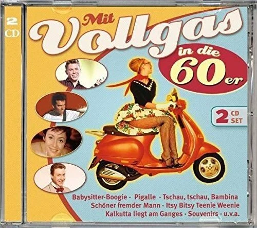 Mit Vollgas in die 60er Roy Black, Peter Kraus, Manuela, Bata Illic, Pete.. [CD] - Bild 1 von 1
