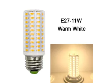 1pcs E27 E26 LED Bulb Lamp 11W 110~265V 110led Ceramics Corn Light Warm White H - Picture 1 of 4