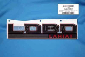 Nuovo OEM FENDER Emblema 2015-2017 Ford F150 Lobo Lariat Rh Lato GL3Z-16720-G - Foto 1 di 3