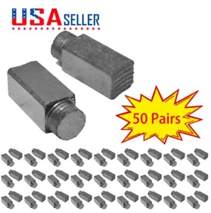 50 pares de cepillos de carbono para martillo AEG 19-008 SBE400R SBE450R SBE480R - Imagen 1 de 2