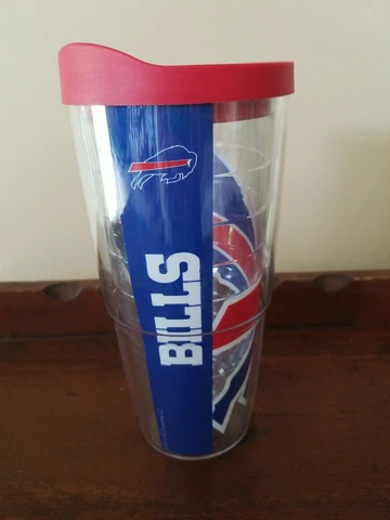 TERVIS TUMBLER BUFFALO BILLS LID INCLUDED 24 OZ NEW Cover