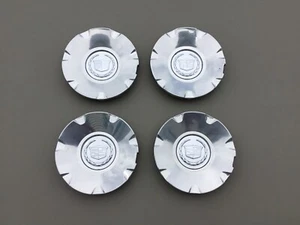 2004-2009 Cadillac STS CTS Center Caps OEM 9595437 Aluminum Set Of 4 - Picture 1 of 10