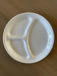 Corelle Winter Frost White Grill Plates 10.25” Set Of 6 Divided Dinner Plates - Picture 1 of 3