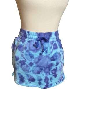 PINK Victorias Secret Tie Dye Mini Skirt With Pockets. Size A - Image 1 of 4