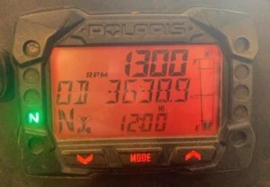 2018 Polaris Sportsman 850 Sp 4x4 Speedo Gauge Display Speedometer 3,639 Miles - Picture 1 of 7