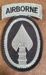 Parche OCP del Comando de Operaciones Especiales con lengüeta aerotransportada cosida sujetador de gancho - Imagen 1 de 2