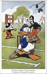 CARTOLINA POST CARD WALT DISNEY BALLERINI & FRATINI  TOPOLINO N 5 - Imagen 1 de 3