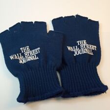 The Wall Street Journal Fingerless Winter Gloves Large Rare Vintage