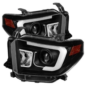 Spyder Projector Headlights - Light Bar DRL - Black 5080158 for 2014-18 Tundra - Picture 1 of 3