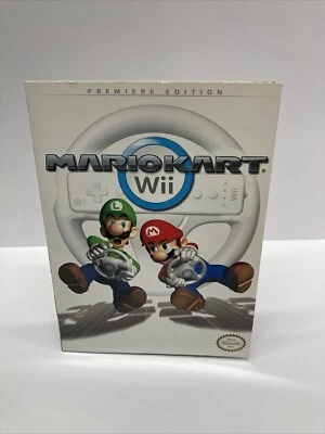 Mario Kart Wii Premiere Edition Prima Game Strategy Guide Book No Poster - Image 1 of 4