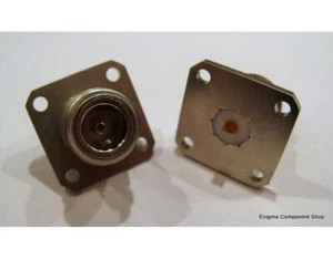 Radiall N-type, 4-hole Panel Socket. 11GHz. Trusted UK Seller - Fast Dispatch - Picture 1 of 1