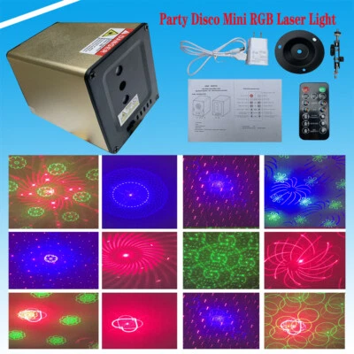 Laser RGB Light Sound Activated KTV Party Club Lighting Mini Bluetooth Speaker - Image 1 of 4