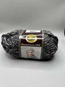 Lion Brand Hometown USA Garn Anchorage Ice Super Bulky Farbe 216 Lot 16919 - Bild 1 von 7