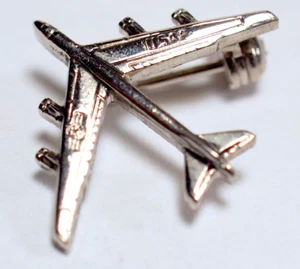 Broche prendedor de avión de la Fuerza Aérea de los Estados Unidos B-52 _Tamaño de prendedor de novia vintage - Imagen 1 de 6