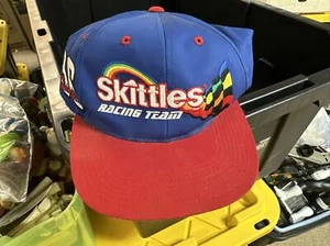 Vtg Skittles Racing Team Hat 1998 Eenie Irvan #36 Snapback Cap Never Worn - Picture 1 of 8