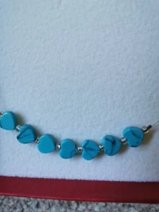 Turquoise Carrie Elspeth turquoise Necklace NWT - Picture 1 of 4