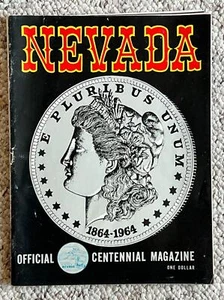 1964 Vintage Nevada Official Centennial Commemorative State Historical Magazine - Picture 1 of 6