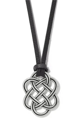 Collar Brighton Interlok Enrejado Cuero Negro Estilo: JM7415 Precio de venta sugerido por el fabricante: $92 Nuevo con etiquetas Foto 1 de 3