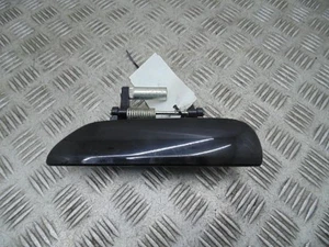 Honda Jazz Left Passenger Nearside Rear Outer Door Handle Black Mk3 2007-2015Z - Picture 1 of 7