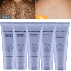 Facial & Body Intimate Hair Removal Cream Painless Gentle Depilatory Cream 120g - Picture 1 of 21