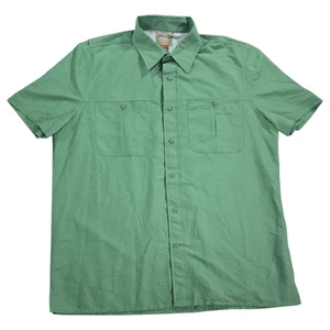 St John's Bay Herren LG Grün Kurzarm Utility Shirt Insektenschutz Outdoor - Bild 1 von 10