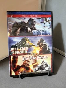 King Kong, King Kong vs Godzilla & King Kong Escapes ( DVD ) Brand New - Picture 1 of 2