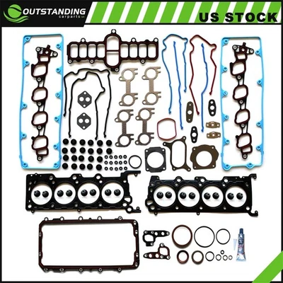 Juego completo de juntas de motor Ford Explorer 4,6 L 2002/2003/2004/2005 Foto 1 de 4
