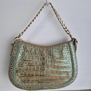 BRAHMIN NWOT Mineral Blue Fremont Mod Shayna Crossbody Bag - Picture 1 of 14