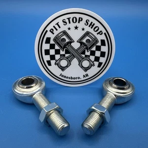 3/8" Male Tie Rod End Kit LH & RH Steering End HEIM Go Kart Racing Drift Trike - Picture 1 of 3