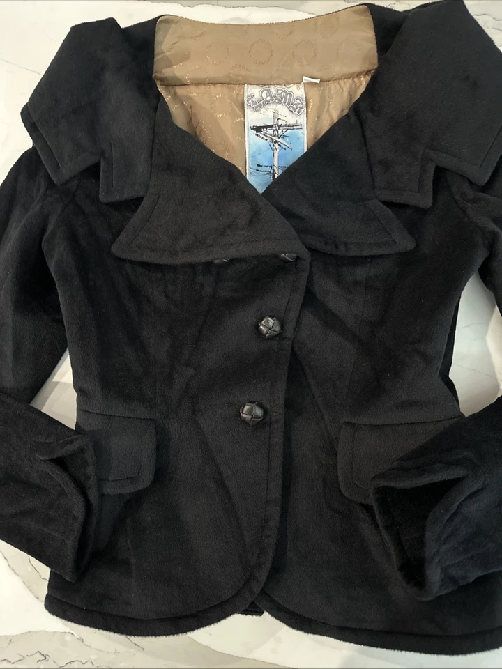 Vintage Y2K L.A.M.B. Chaqueta Blazer by Gwen Stefani Steampunk Talla 6 Victoriana Foto 1 de 4