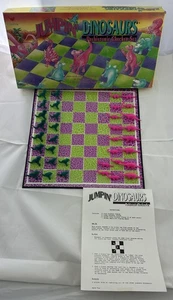 1992 Jumpin Dinosaur Checkers Game by Cardinal Complete in Great Cond FREE SHIP - Picture 1 of 6