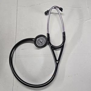 Littmann 3M Master Cardiology Stethoscope Black 26-inch *NEEDS REPAIR* - Picture 1 of 8