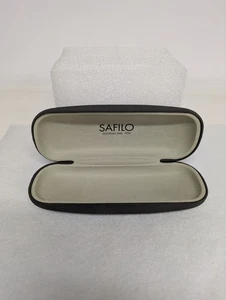 Grauer Vintage Hartschalenkoffer Wildlederimitat SAFILO Occhiali Dal Est 1934 - Bild 1 von 6