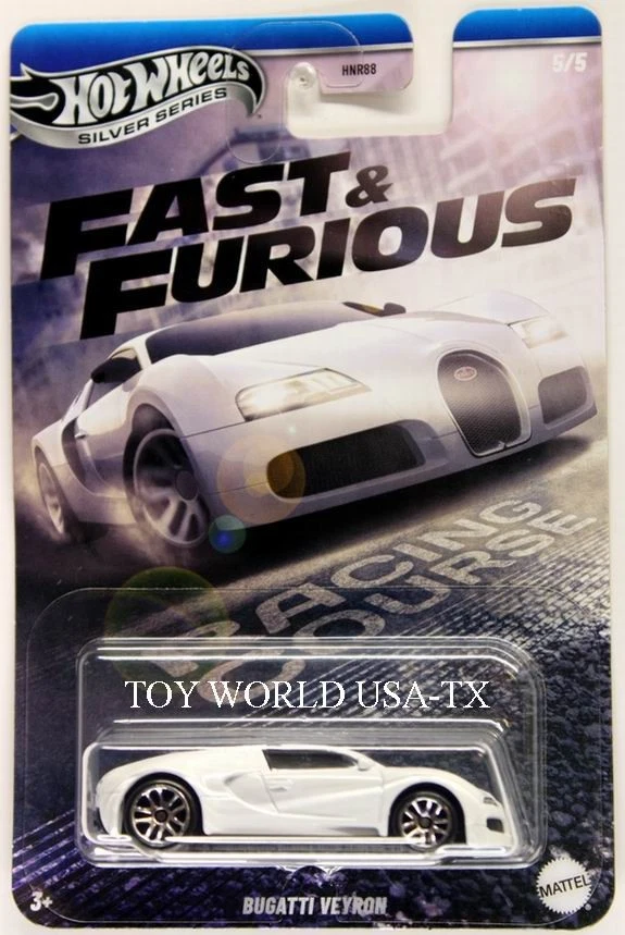 Hot Wheels Silver Series Fast & Furious Racing Course #5 Bugatti Veyron 2025 Foto 1 de 1