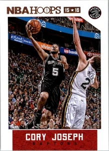 2015-16 Hoops Red Backs #207 Cory Joseph - BSK - Picture 1 of 2