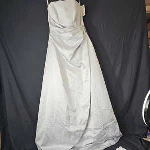silver davids bridal dress Upc#420060144535 - Picture 1 of 15