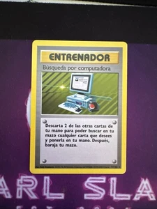 2000 Spanisch Pokemon Trainer Computer Suche 71/102 Base Set TOP NM - Bild 1 von 4