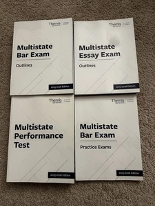 Themis Bar Exam Review 2025-26 UBE Multistate Prep Books (Set 4) MBE MPT MEE NEW - Picture 1 of 2