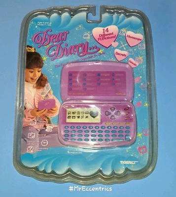 NOS VINTAGE Dear Diary Electronic Organizer Tiger Vintage 1994 Lavender Purple - Image 1 of 4