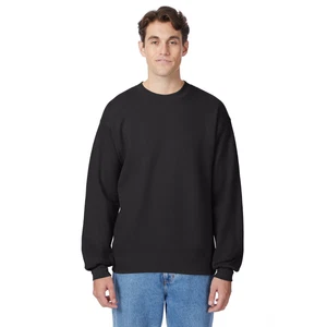 Hanes Sweatshirt Mens Heavyweight Cotton Fleece Crewneck Ultimate Standard S-3XL - Picture 1 of 59
