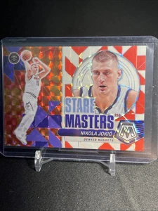NIKOLA JOKIC - 2023-24 Panini Mosaic Stare Masters WHITE MOSAIC /25 🔥🔥 Rare - Picture 1 of 5