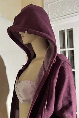 FIGS Hoodie Original Sz S Full Zip Cotton Discontinued Ltd ED Purple Shadow - Image 1 of 4