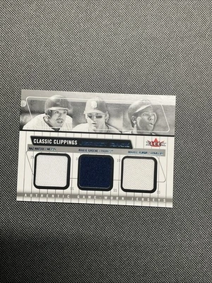 2005 Fleer Classic Clippings Jersey Rack Matsui Green Tejada JR-KM/KG/MT - Image 1 of 4