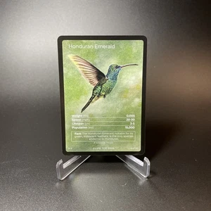 Honduran Emerald Full Art #44/130 LIFE TCG Birds- Only 1,500 printed - Picture 1 of 3
