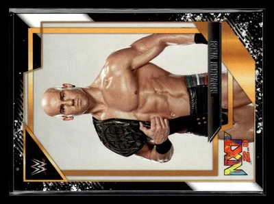 2022 Panini NXT 2.0 WWE #13 Giovanni Vinci NXT Gold Card - Image 1 of 2