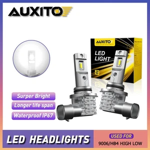 Kit de conversión de bombilla de faro LED AUXITO 9006 Lo Beam blanco 6500 k para Honda 2015 - Imagen 1 de 19