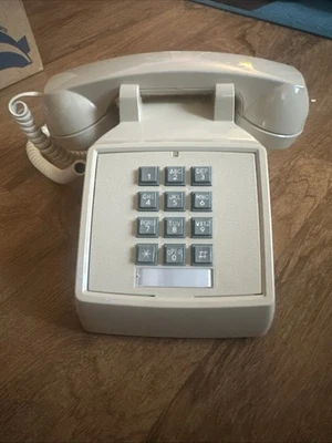 Cortelco 250044-VBA-20M ASH (Beige) Corded Desk Telephone - Image 1 of 4