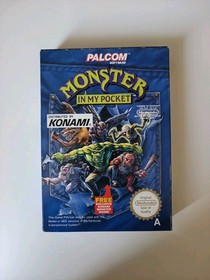 Nintendo NES: Monster in My Pocket CIB PAL A with Blemmyae! MIMP