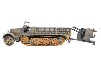 CORGI CC60008 1:50 KRAUSS-MAFFEI, 8 TONELADAS SDKFZ.7 MEDIA PISTA, HOLANDA 1944 Foto 1 de 4