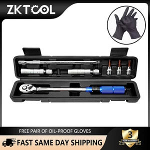 3/8 Inch Drive Click Torque Wrench Set with 14mm 16mm Spark Plug Socket , etc - Picture 1 of 6
